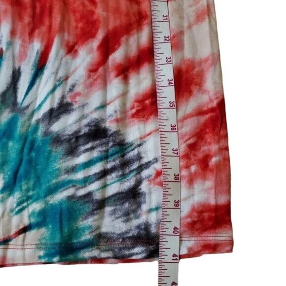 Codigo womens midi Colorful tie dye Dress Sz Small multicolor slid summer - Picture 3 of 10